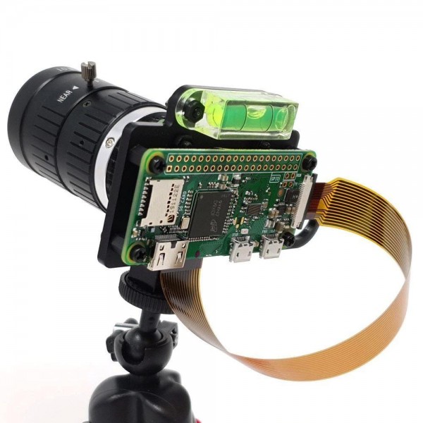 Pro Mounting Plate für High Quality Camera und Raspberry Pi Zero