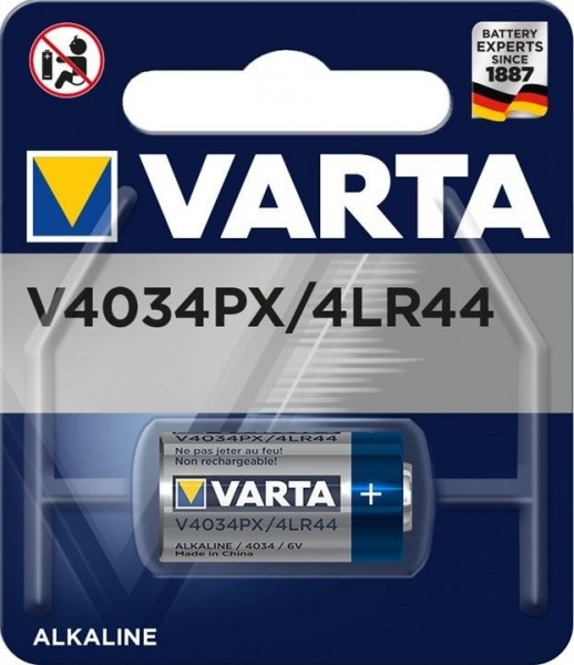 Varta Batterie Alkaline 6V 4LR44 / V4034PX