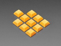 Orange DSA Keycaps f&#252;r MX-kompatible Schalter, 10er-Pack