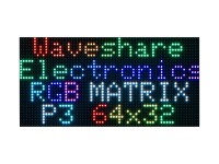 RGB-Vollfarb-LED-Matrix-Panel, 64&#215;32 Pixel, einstellbare Helligkeit