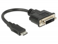 Adapterkabel DVI-D (24+1) Buchse - Mini HDMI C-Stecker 20cm
