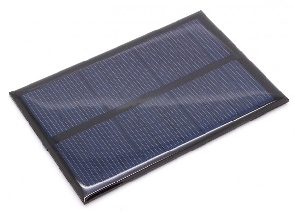 Solar Panel 5V / 150mA, 60x90mm