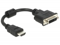 Adapterkabel DVI-D &#40;24&#43;1&#41; Buchse - HDMI A-Stecker 20cm