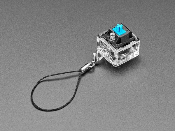 Adafruit Beleuchteter Schlüsselanhänger - Taster, blaue LED