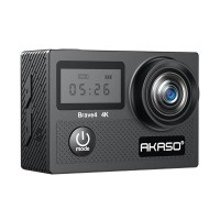 Akaso Brave 4 Action Cam, 20MP, 4K, 24fps, 5x Zoom, Front-Anzeige, WiFi