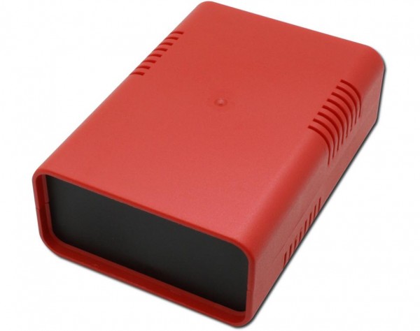 Universalgehäuse, Euro Box, klein, 95x135x45mm, rot