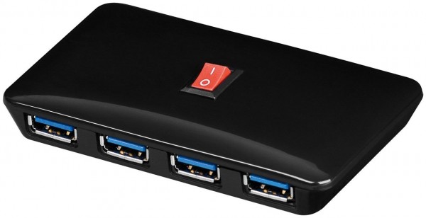 Kontrovers Ordliste Alvorlig aktiver 4 Port USB 3.0 Hub mit... kaufen bei BerryBase