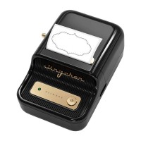 Niimbot B21, Tragbarer kabelloser Bluetooth Etikettendrucker, 20-50mm, schwarz
