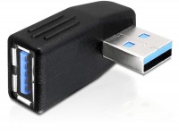 Adapter USB 3.0 Stecker - Buchse 270&#176; gewinkelt, horizontal