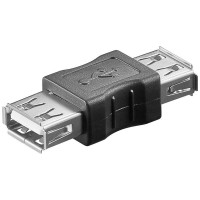 USB 2.0 Hi-Speed Adapter A Buchse - A Buchse schwarz