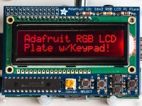 Adafruit RGB Negatives 16x2 LCD und Keypad Kit f&#252;r Raspberry Pi