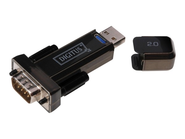USB - RS232 Konverter / Adapter mit USB Verl&#228;ngerung, FTDI Chipsatz
