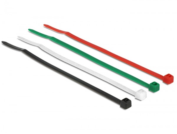 Kabelbinder farbig L 100 x B 2,5 mm 200 Stück