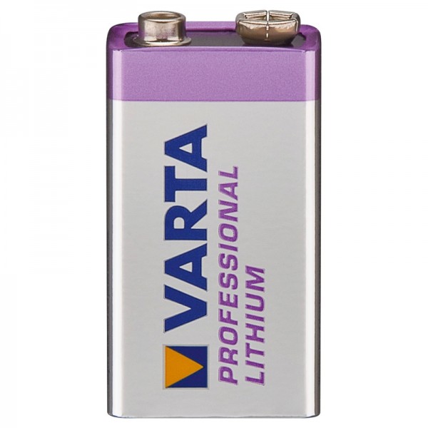VARTA Professional Batterie Lithium 9V-Block