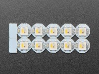NeoPixel RGBW Mini Button PCB - 10er-Pack