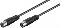 Audio Verbindungskabel DIN, geschirmt, 1.5 m, DIN-Stecker 180&#176; &#40;5-Pin&#41; - DIN-Stecker 180&#176; &#40;5-Pin&#41;
