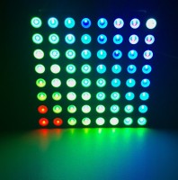 RGB LED Matrix 8x8 mit 5mm LEDs - gemeinsame Anode