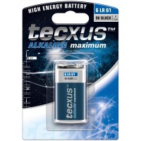 tecxus Batterie Alkaline 9V-Block