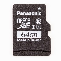 Panasonic 64GB microSDHC Class A1 Speicherkarte NOOBS vorinstalliert, Bulk