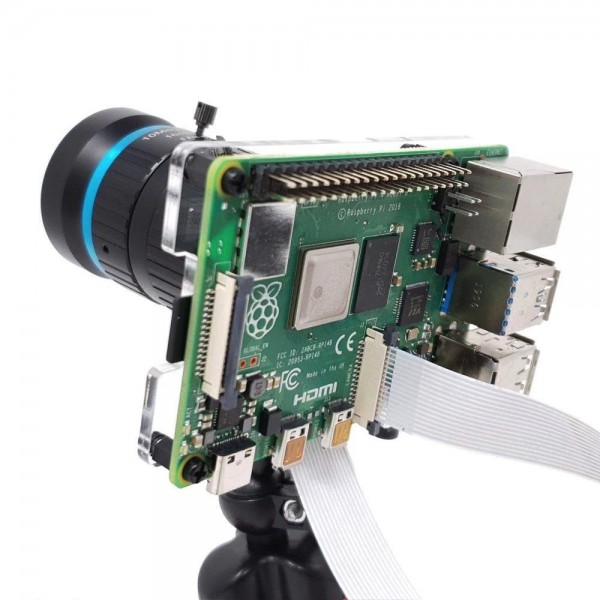 Basic Mounting Plate für High Quality Camera und Raspberry Pi 4 / 3 / 3B+