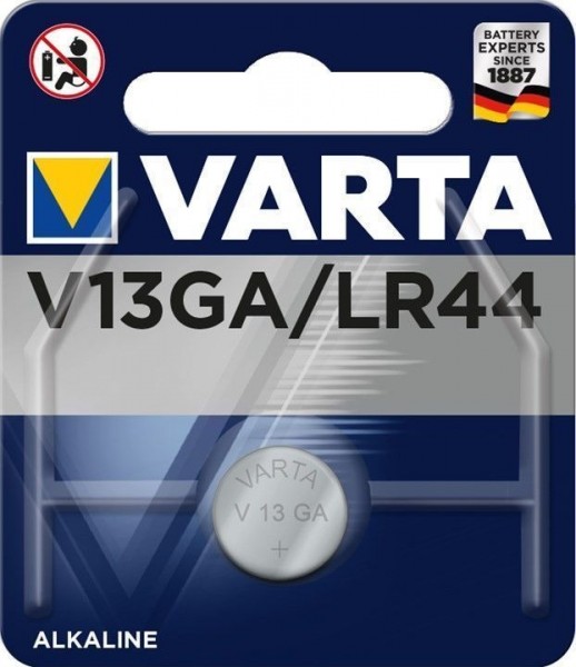 VARTA Knopfzelle Alkaline LR44 / V13GA