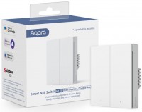 Aqara Smart Wall Switch H1 EU - Doppelschalter mit Neutralleiter, Zigbee 3.0, Weiß