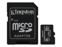 Kingston Canvas Select Plus microSDHC Class 10 Speicherkarte &#43; Adapter 32GB