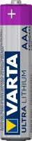 VARTA Ultra Lithium Batterien, Micro AAA, 2er Blister