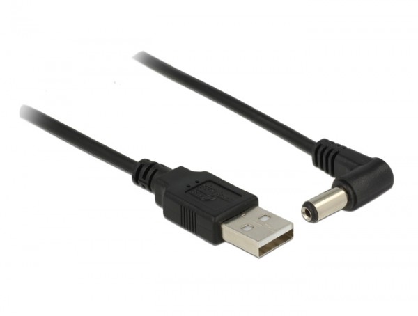 USB Spannungswandler 5V USB A Stecker -> 12V Hohlstecker 5,5 x 2,1 mm