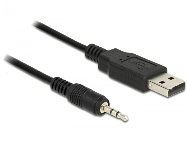 Adapterkabel USB - Seriell-TTL Stecker 2,5mm 3 Pin Klinke (5V) 1,80m