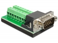 Adapter Terminalblock - D-Sub 15 Pin VGA Stecker
