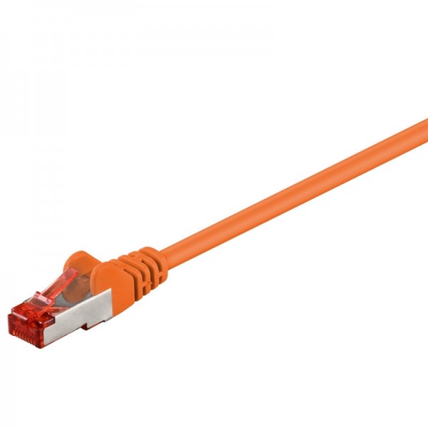 CAT 6 Netzwerkkabel, S/FTP, orange