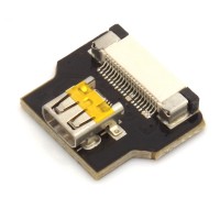 Micro HDMI Typ D Buchse, gerade, f&#252;r DIY HDMI Kabel