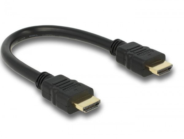 High Speed HDMI Kabel mit Ethernet schwarz