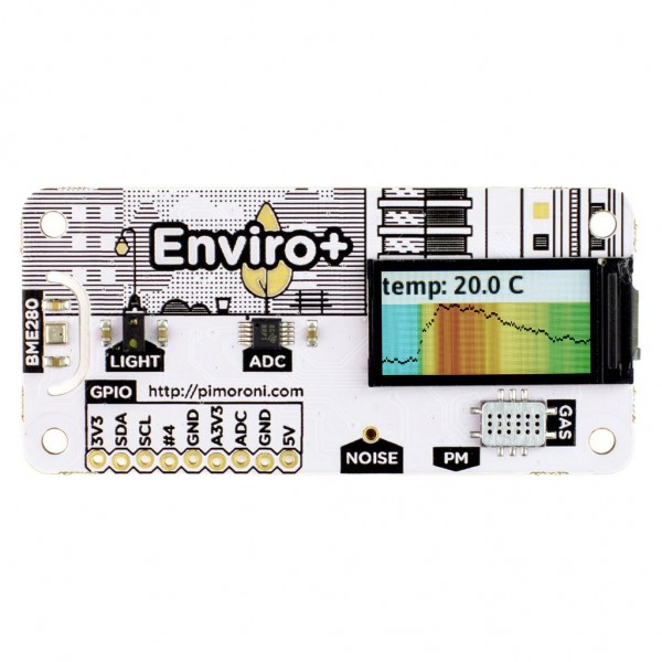 Enviro + Air Quality pHAT für Raspberry Pi