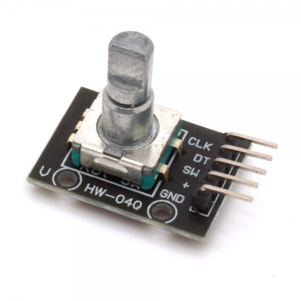 Rotary Encoder with breakout board, without thread and nut