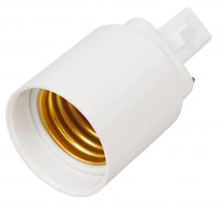 Lampensockel-Adapter, G24 auf E27