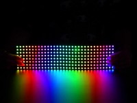 Adafruit Biegsame DotStar Matrix 8x32 - 256 RGB LED Pixel