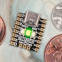 Pimoroni Tiny 2040, RP2040 Mikrocontroller-Board