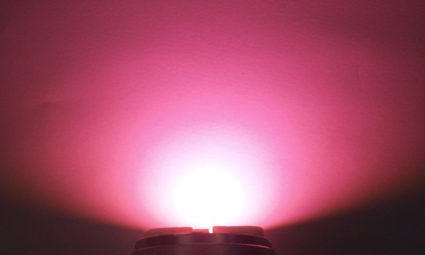 OptoSupply LED, 5mm, 4.2-4.7lm, 15&#176;, klar, cherry