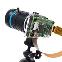 Basic Mounting Plate f&#252;r High Quality Camera und Raspberry Pi Zero
