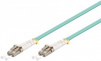 LWL Kabel Multimode OM3, LC-Stecker &#40;UPC&#41; > LC-Stecker &#40;UPC&#41;, t&#252;rkis