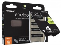 Panasonic eneloop Pro Akku Micro AAA NiMH 930mAh, 4er Blister + Box
