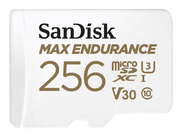 SanDisk Max Endurance microSDXC UHS-I U3 Speicherkarte + Adapter 256GB