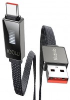 Mcdodo CA-4980 Rythm Cable, USB-A - USB-C Kabel mit LED Ladeanzeige, 100W, 1,2m, schwarz