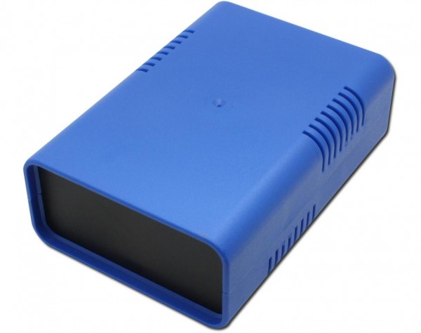 Universalgehäuse, Euro Box, klein, 95x135x45mm, blau