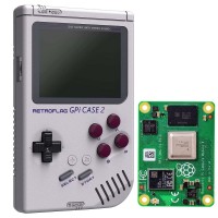 GPi Case 2, Handheld Gaming Geh&#228;use mit Raspberry Pi Compute Module 4 4GB RAM, Lite, WLAN &#43; BT