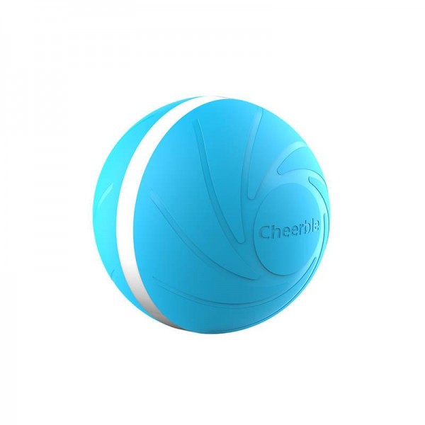Cheerble Ball W1 Interaktiver Ball für Hunde und Katzen, blau